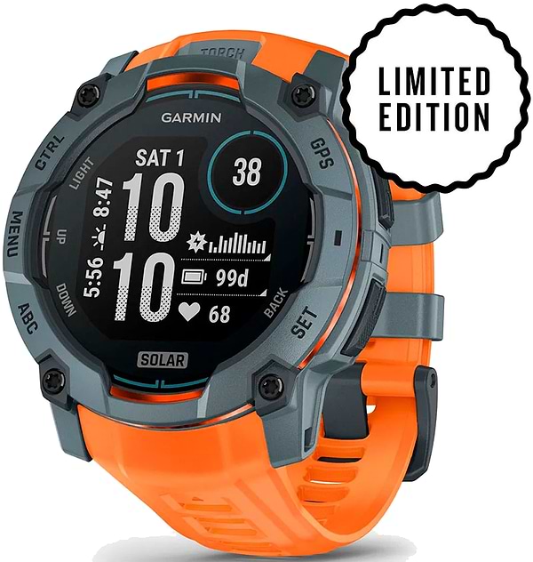 Фото - Смарт-часы Garmin Instinct 3, 50mm, Solar, Twilight Bezel w/Solstice Band (010-02935-01)