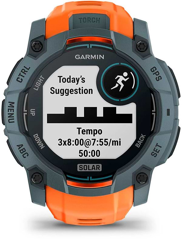 Фото - Смарт-часы Garmin Instinct 3, 50mm, Solar, Twilight Bezel w/Solstice Band (010-02935-01)