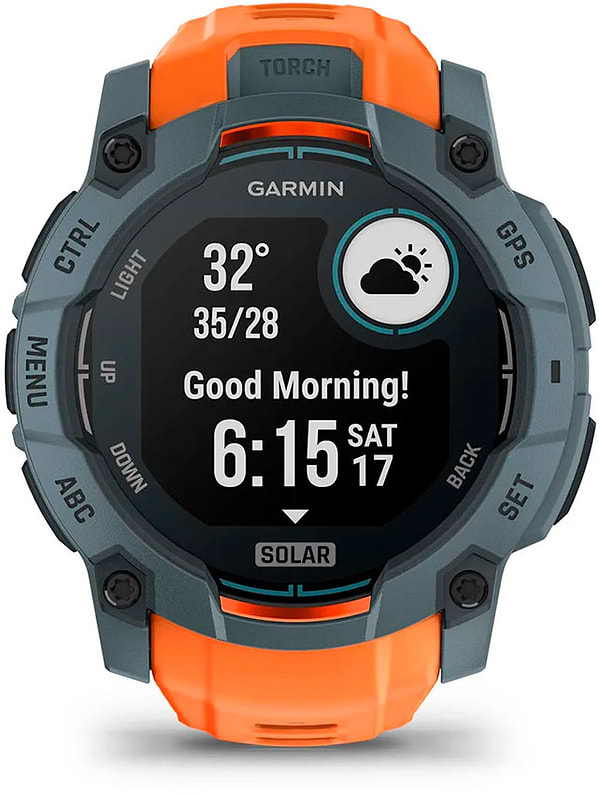 Фото - Смарт-часы Garmin Instinct 3, 50mm, Solar, Twilight Bezel w/Solstice Band (010-02935-01)