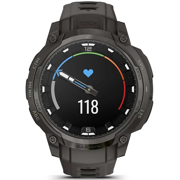 Фото - Смарт-годинник Garmin Instinct Crossover AMOLED, Charcoal Grey/Charcoal Grey (010-03398-00)