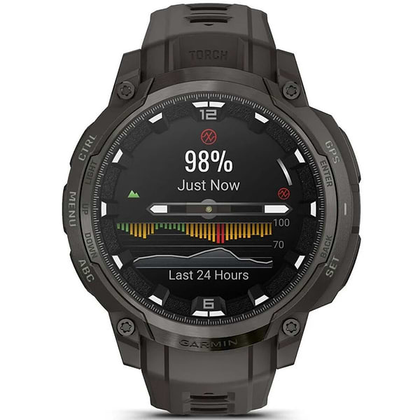 Фото - Смарт-годинник Garmin Instinct Crossover AMOLED, Charcoal Grey/Charcoal Grey (010-03398-00)