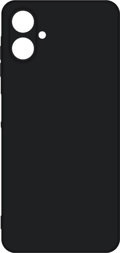 Чехол для смартфона Intaleo Silicone Case for Samsung Galaxy A06 Black (1283126599934)