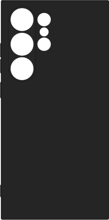Чехол для смартфона Intaleo Silicone Case for Samsung Galaxy S24 Ultra Black (1283126600425)