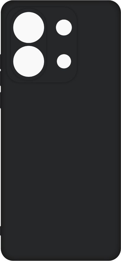 Чехол для смартфона Intaleo Silicone Case for Xiaomi Poco X6 Black (1283126600463)