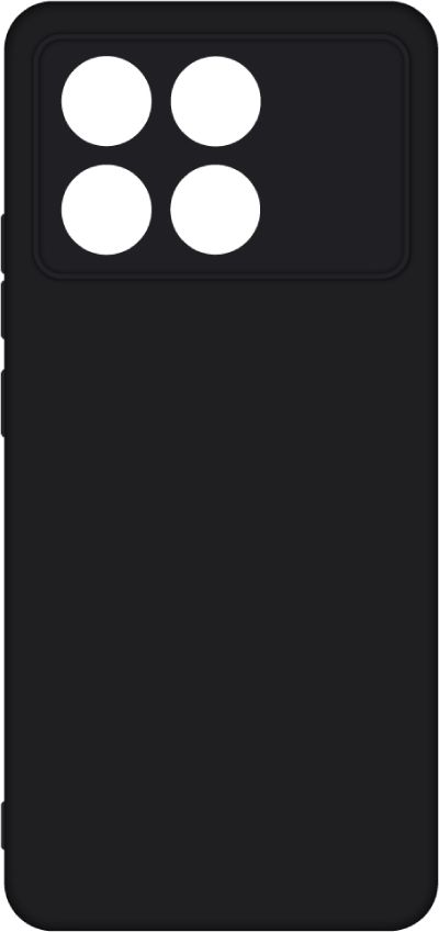 Чехол для смартфона Intaleo Silicone Case for Xiaomi Poco X6 Pro Black (1283126600500)