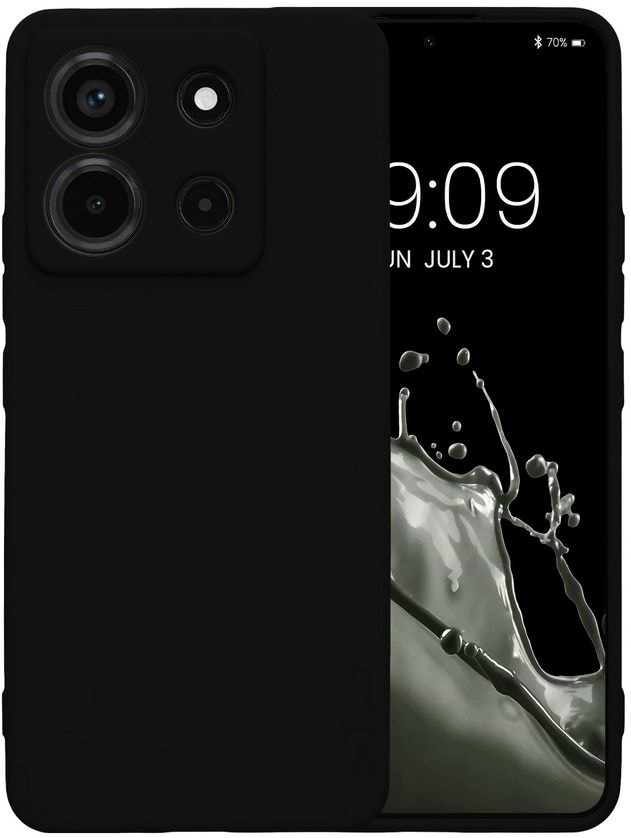 Чехол для смартфона Intaleo Silicone for Motorola Edge 50 Neo Black (1283126640148)