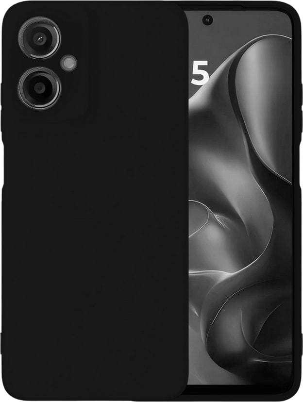 Чохол для смартфону Intaleo Silicone for Motorola Moto G04s Black (1283126640179)