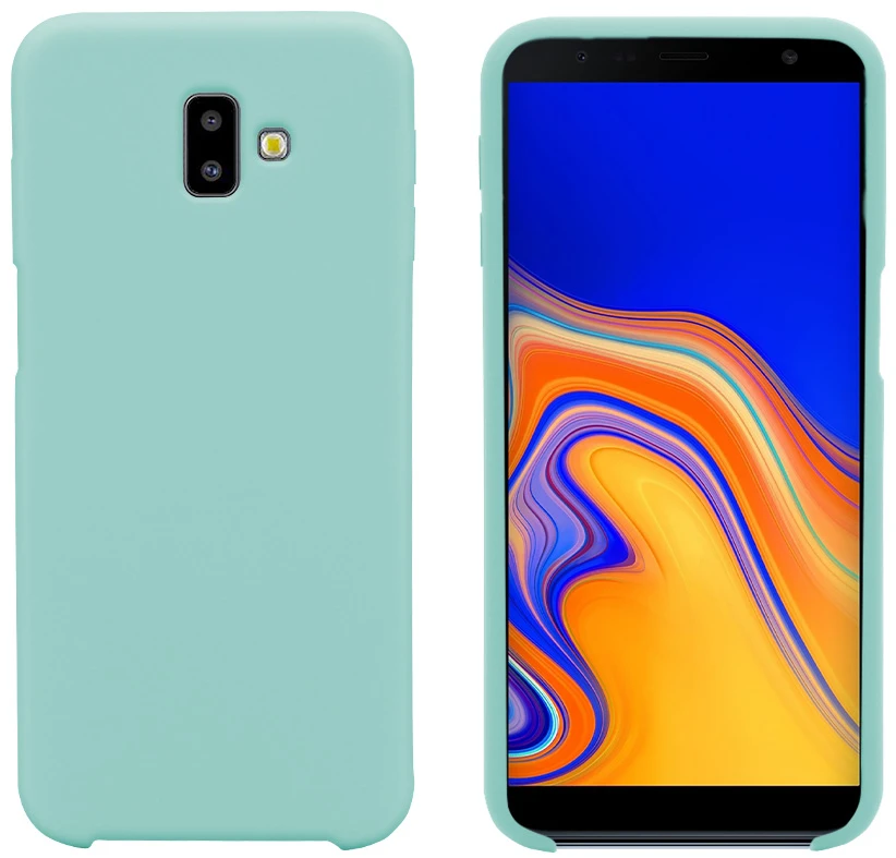 Чехол для смартфона Intaleo Velvet for Samsung J6+ (J610) turquoise (1283126488511)