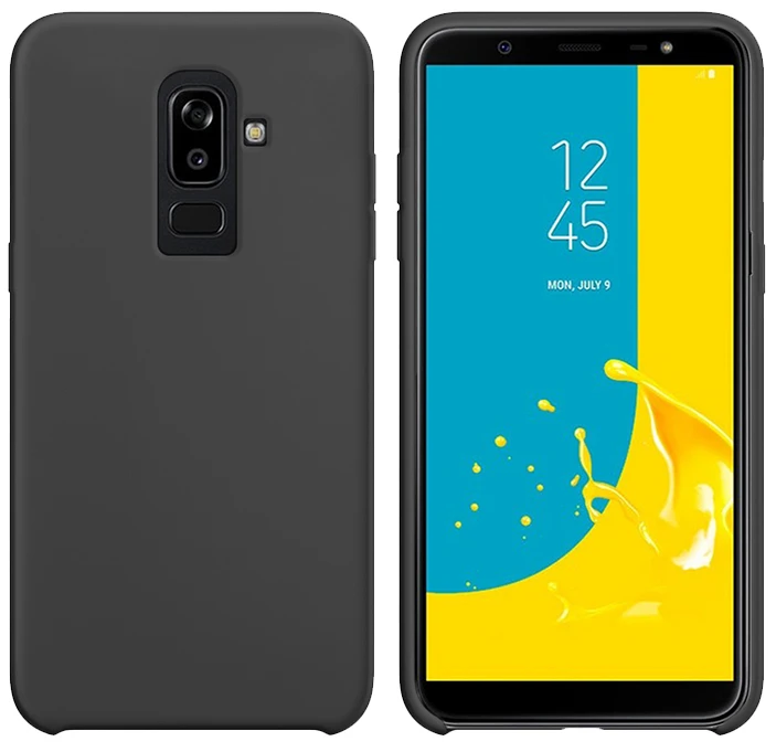 Чехол для смартфона Intaleo Velvet for Samsung J8 2018 Black (1283126488757)