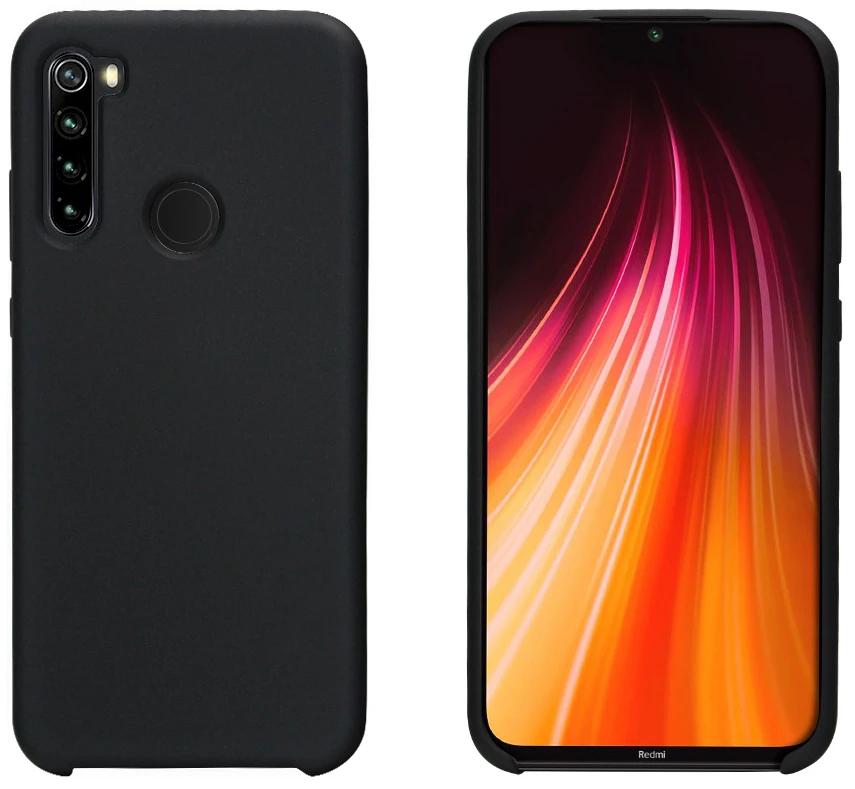 Чехол для смартфона Intaleo Velvet for Xiaomi Redmi Note 8 Black (1283126496882)