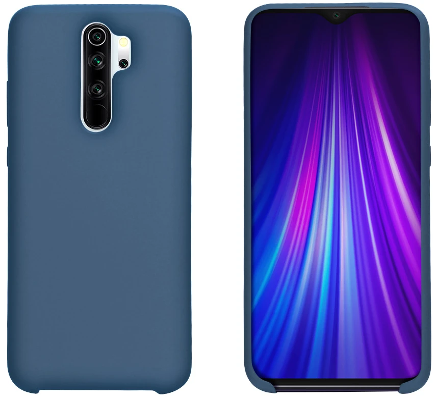 Чехол для смартфона Intaleo Velvet for Xiaomi Redmi Note 8 Pro Blue (1283126496899)