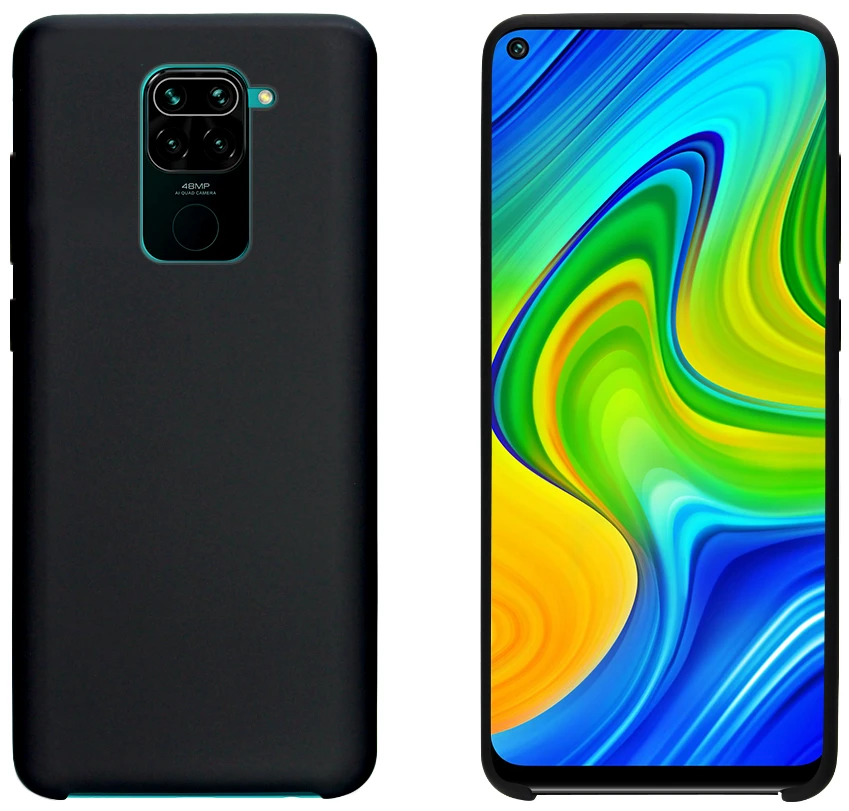 Чехол для смартфона Intaleo Velvet for Xiaomi Redmi Note 9 Black (1283126504792)