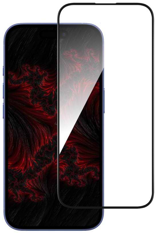 Защитное стекло для смартфона Intaleo 9H 3D for Apple iPhone 16 Plus / iPhone 15 Plus Black (1283126594717)