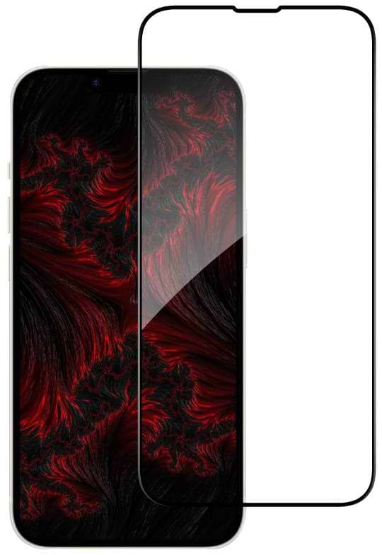 Защитное стекло для смартфона Intaleo 9H 3D for Apple iPhone 16E / iPhone 13 / 13 Pro / iPhone 14 / 17e Black (1283126615764)