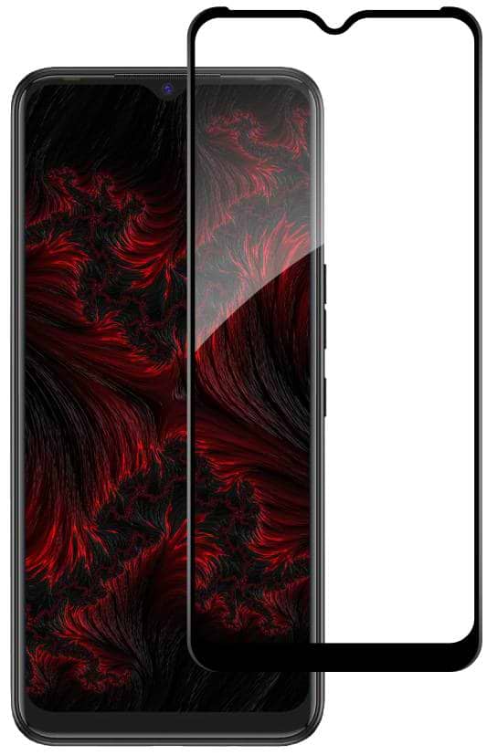 Захисне скло для смартфону Intaleo 9H 3D for Tecno Spark 7 Black (1283126515200)