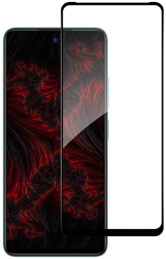 Захисне скло для смартфону Intaleo 9H 3D for ZTE Blade A75 Black (1283126620898)