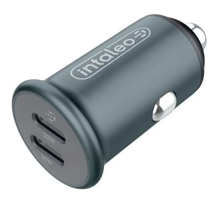 Фото - Автомобильное зарядное устройство Intaleo CCGQPD250 Gray (1283126559518)