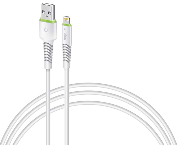 Фото - Кабель синхронизации данных Intaleo Lightning 0,2м White (CBFLEXL0)