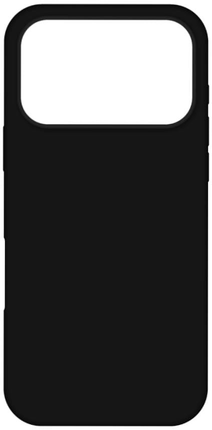 Чохол для смартфону Intaleo Silicone Case for Apple iPhone 17 Pro Max Black (1283126630545)