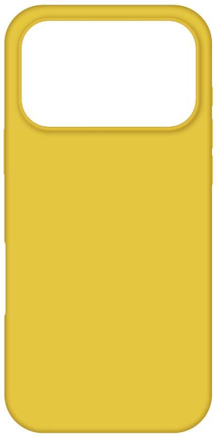 Чохол для смартфону Intaleo Silicone Case for Apple iPhone 17 Pro Max Yellow (1283126630569)