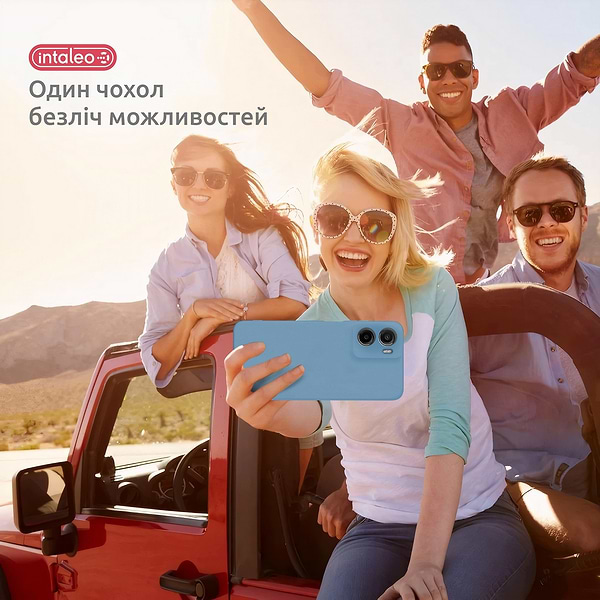 Фото - Чехол для смартфона Intaleo SoftShell for Motorola Moto G05 Blue (1283126632273)