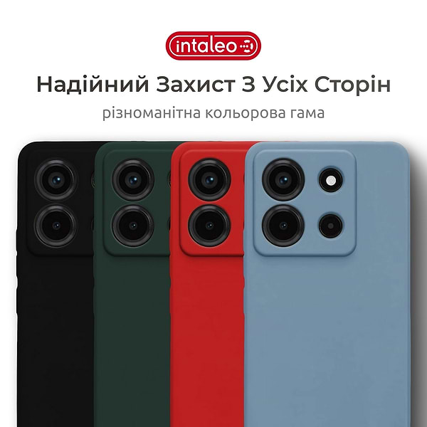 Фото - Чохол для смартфона Intaleo SoftShell for Motorola Moto G15/G15 Power Red (1283126632358)
