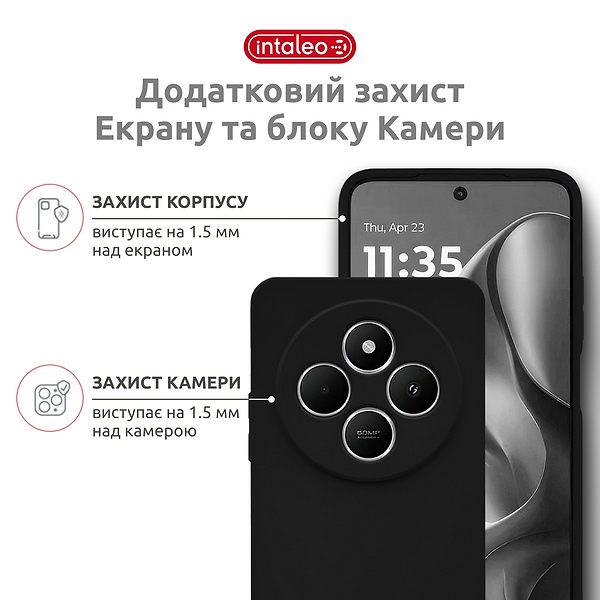 Фото - Чехол для смартфона Intaleo SoftShell for Xiaomi Redmi A4 Black (1283126632464)
