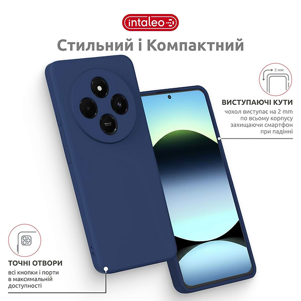 Фото - Чохол для смартфону Intaleo SoftShell for Xiaomi Redmi A4 Blue (1283126632433)