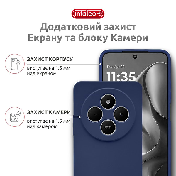 Фото - Чохол для смартфону Intaleo SoftShell for Xiaomi Redmi A4 Blue (1283126632433)