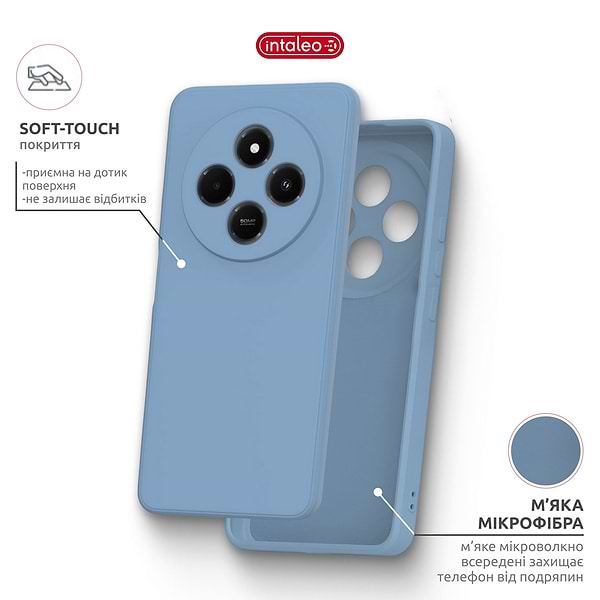 Фото - Чохол для смартфону Intaleo SoftShell for Xiaomi Redmi A4 Blue (1283126632426)