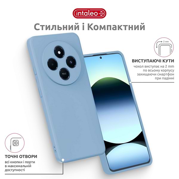 Фото - Чохол для смартфону Intaleo SoftShell for Xiaomi Redmi A4 Blue (1283126632426)