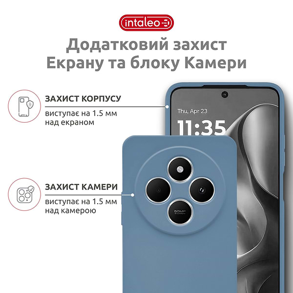 Фото - Чохол для смартфону Intaleo SoftShell for Xiaomi Redmi A4 Blue (1283126632426)