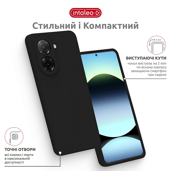Фото - Чохол для смартфону Intaleo SoftShell for Xiaomi Redmi A5 Black (1283126631320)
