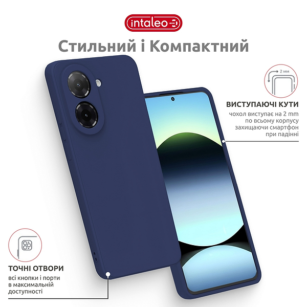 Фото - Чохол для смартфону Intaleo SoftShell for Xiaomi Redmi A5 Blue (1283126631290)
