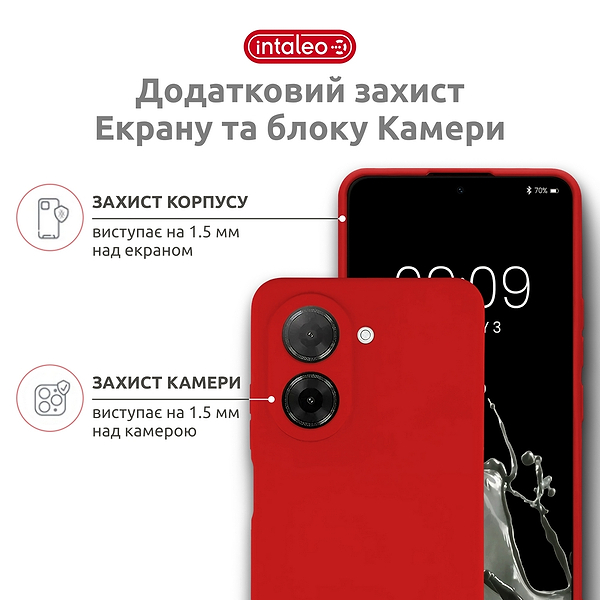 Фото - Чохол для смартфону Intaleo SoftShell for Xiaomi Redmi A5 Red (1283126631313)