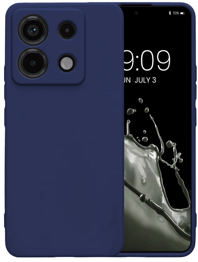 Чохол для смартфону Intaleo SoftShell for Xiaomi Redmi Note 13 Pro 4G Blue (1283126632488)