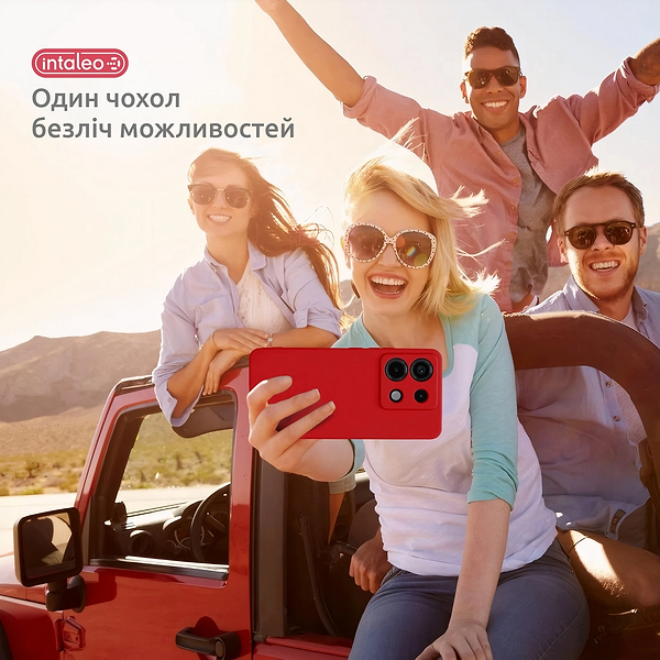 Фото - Чехол для смартфона Intaleo SoftShell for Xiaomi Redmi Note 13 Pro 4G Red (1283126632501)