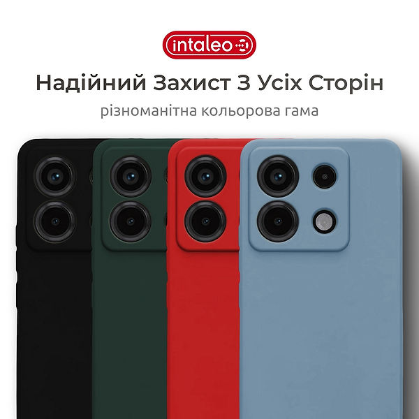 Фото - Чехол для смартфона Intaleo SoftShell for Xiaomi Redmi Note 13 Pro 4G Red (1283126632501)