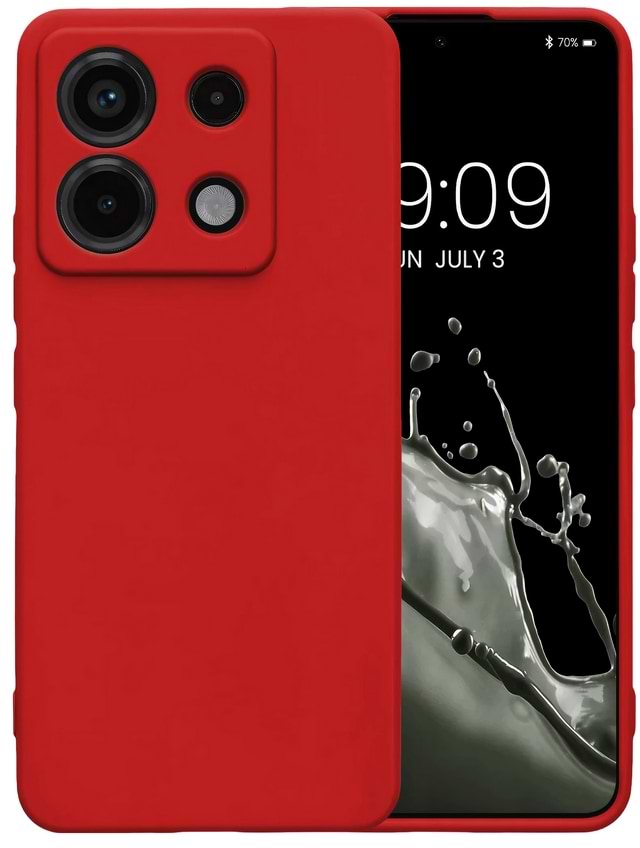 Фото - Чехол для смартфона Intaleo SoftShell for Xiaomi Redmi Note 13 Pro 4G Red (1283126632501)