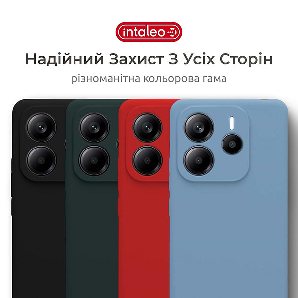 Фото - Чохол для смартфону Intaleo SoftShell for Xiaomi Redmi Note 14S 4G Light Blue (1283126631337)