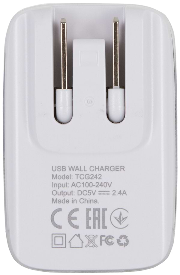 Фото - Сетевое зарядное устройство Intaleo TCG242 (с кабелем Lightning) Белый