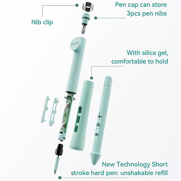 Фото - Графічний планшет Parblo Intangbo X7 Green