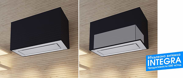 Фото - Вытяжка встраиваемая ELEYUS INTEGRA 1200 LED 70 WH