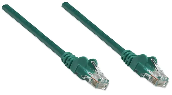 Фото - Кабель патч-корд Intellinet UTP Cat.5e 3m Green (319782)