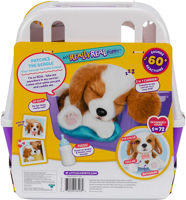 Фото - Інтерактивна іграшка Little Live Лагідне цуценя (26548)