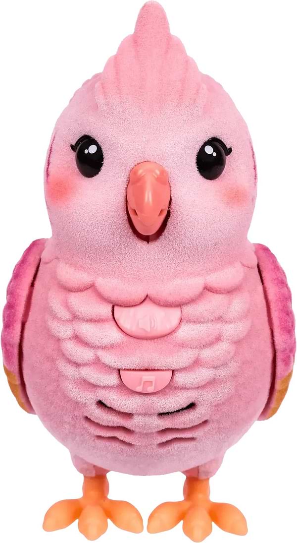 Фото - Інтерактивна іграшка Moose папужка какаду Розі в клітці (26692)