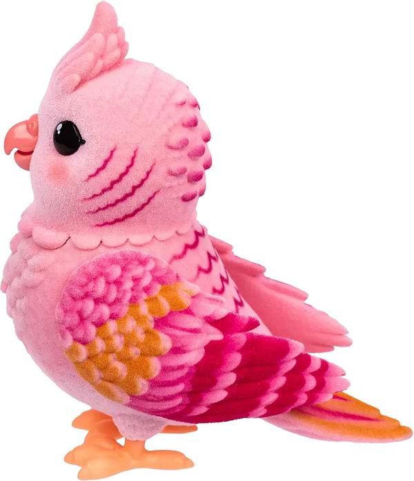 Фото - Інтерактивна іграшка Moose папужка какаду Розі в клітці (26692)