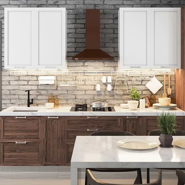 Фото - Вытяжка декоративная ELEYUS KENT 700 50 BR