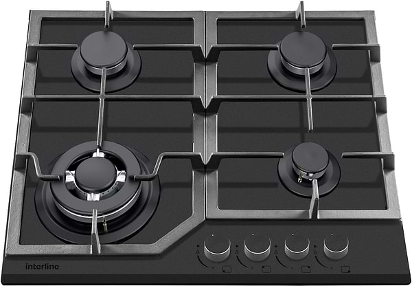 Фото - Комплект техніки Interline Духова шафа + Варильна поверхня Interline OEG 781 ETR BA Nano Matte + HGG 760 FGT BA Nano Matte