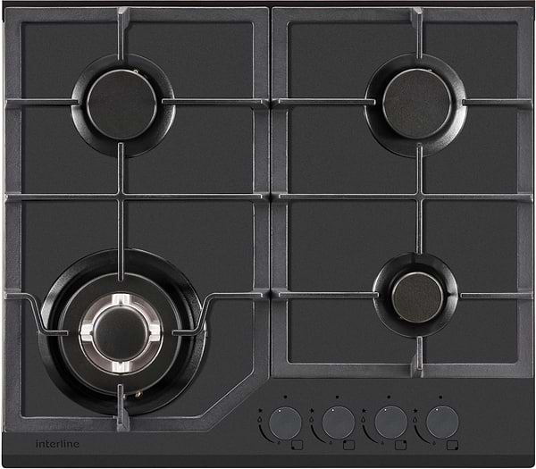 Фото - Комплект техніки Interline Духова шафа + Варильна поверхня Interline OEG 781 ETR BA Nano Matte + HGG 760 FGT BA Nano Matte